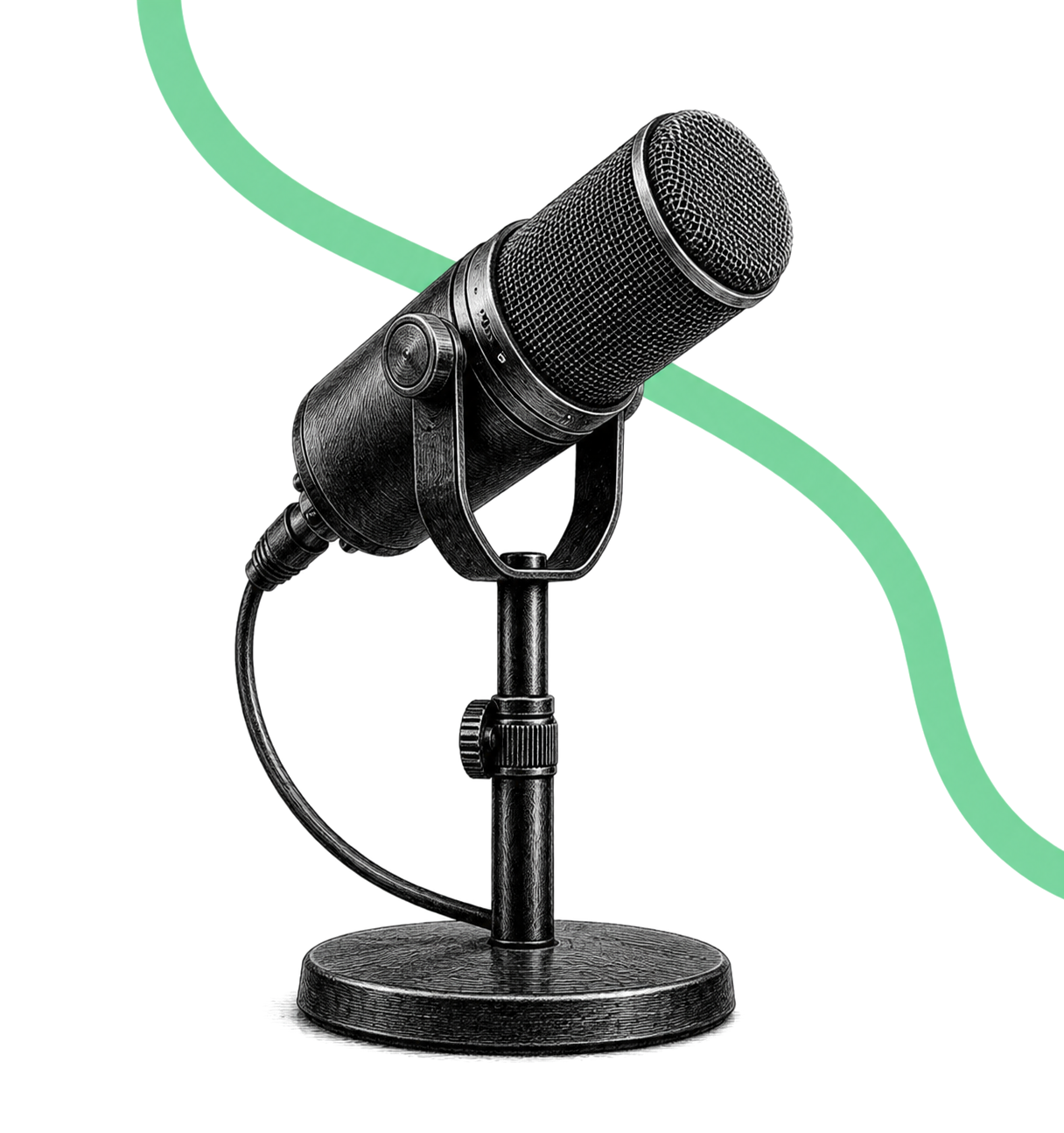 Podcast microphone