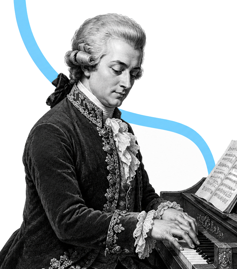 Mozart at the piano